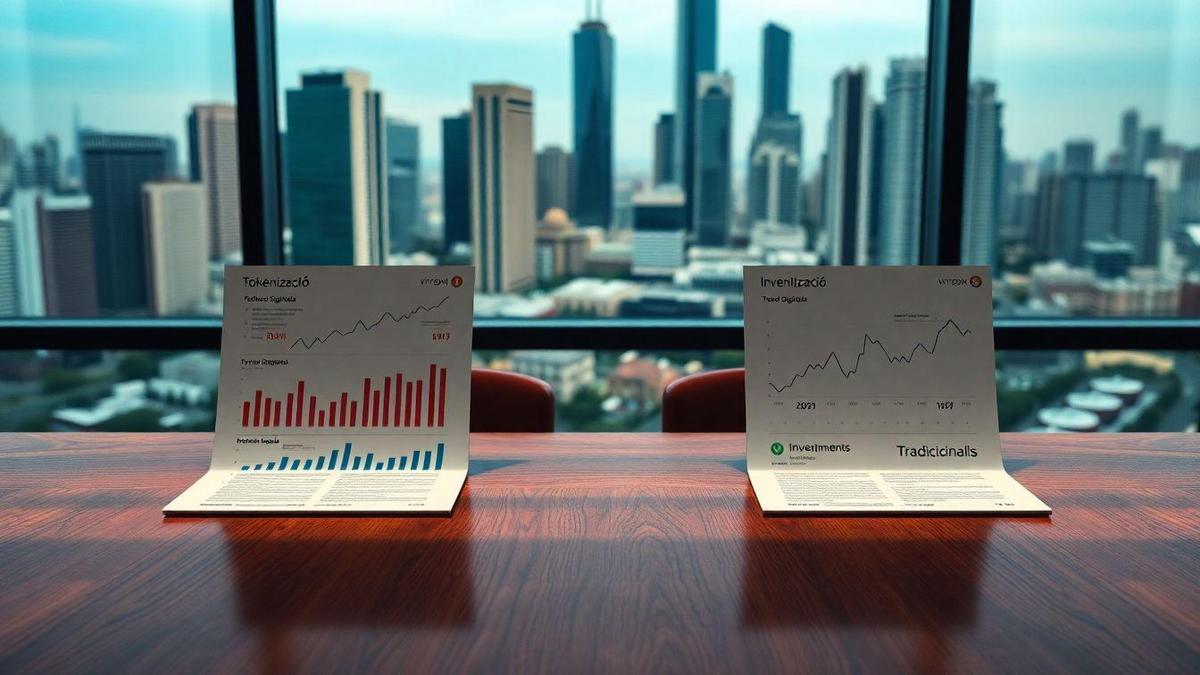 Comparação entre Tokenização e Investimentos Tradicionais